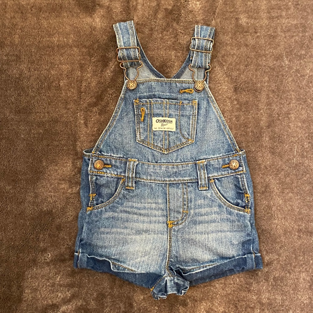 OshKosh Short Overalls, 12M